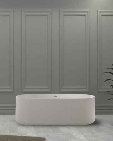Фото ванна из искусственного камня abber stein 170x75 см as9607