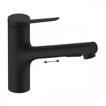 Фото смеситель для кухонной мойки hansgrohe zesis 74803670