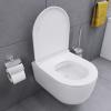 Фото унитаз подвесной безободковый с сиденьем am.pm sirius dx86c1700sc