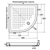 Фото поддон migliore 80x80 см ml.pda-28.390.bi