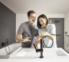 Фото смеситель для раковины hansgrohe finoris 76063670