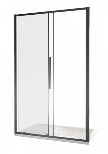 Фото душевая дверь good door idea wtw-110-c-b 110 см ид00008