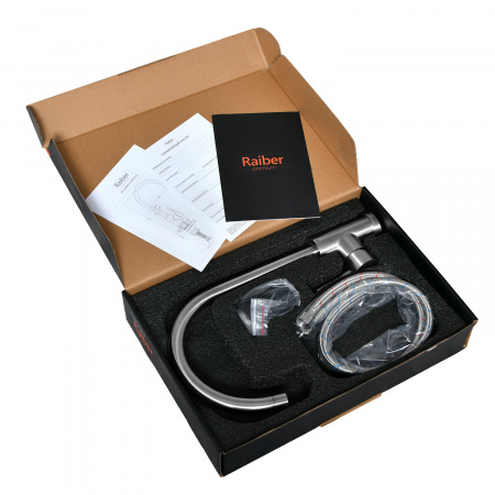 Фото смеситель для кухни raiber graceful rp-012