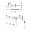 Фото раковина накладная duravit happy d.2 plus  60 см 2360601300