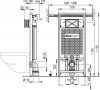 Фото инсталляция для унитазов alcadrain a102/1200