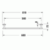 Фото полотенцедержатель 60 см duravit starck t 99421000 цвет: хром