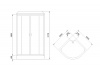 Фото душевая кабина royal bath нк rb100hk7-wt-ch 100x100 см