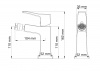 Фото смеситель для биде wonzon & woghand цвет: никель ww-88016072-bn