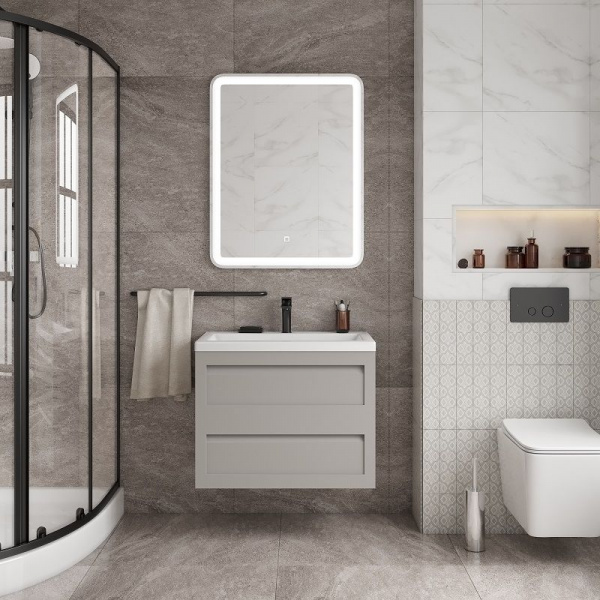 Фото тумба под раковину art&max platino 75 см am-platino-750-2c-so-gcm