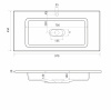 Фото раковина мебельная taliente modul 100 см 4627173210447