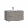 Тумба с раковиной Orka Moonlight 91 см, цвет: бежевый 5001502