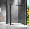 Душевой уголок Vincea Lugano 120x80 см VSR-1L8012CLB-1
