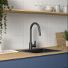 Фото смесители для кухни vitra flow soft a4344536exp цвет черный
