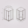 Фото душевое ограждение am.pm gem 100x100 см w90g-403-100100-mt