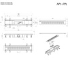 Фото душевой трап am.pm primeflow 50 см w02sc-p11-050-01sb