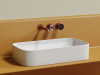 Фото раковина накладная ceramicanova element 70.5 см, цвет: белый cn6054
