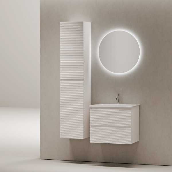 Фото тумба под раковину sancos folk 60 см, цвет: bianco fl60w