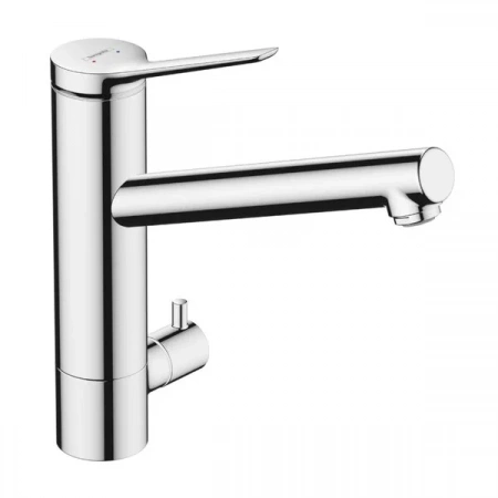 Фото смеситель для кухонной мойки hansgrohe zesis 74807000