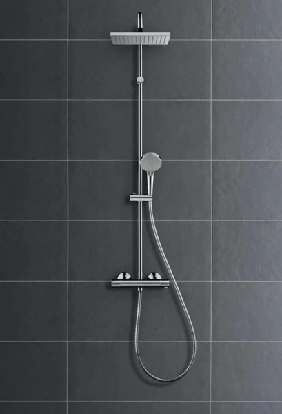 Фото душевая стойка hansgrohe vernis shape 26286000