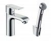 Смеситель с гигиеническим душем Hansgrohe Metris 31285000