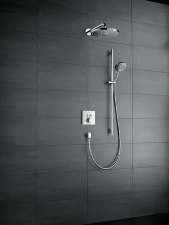 Фото термостатический смеситель для душа hansgrohe shower select 15763670