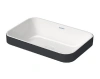 Фото раковина накладная duravit happy d.2 plus  60 см 2359606100