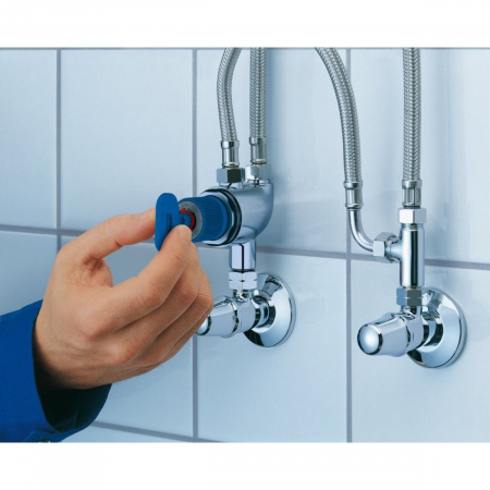 Фото термостатический смеситель для раковины grohe grohtherm micro 34487000