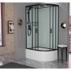 Фото душевая кабина frank f412/2l black 120x80 см 151009