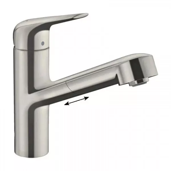 Фото смеситель для кухонной мойки hansgrohe focus 71829800
