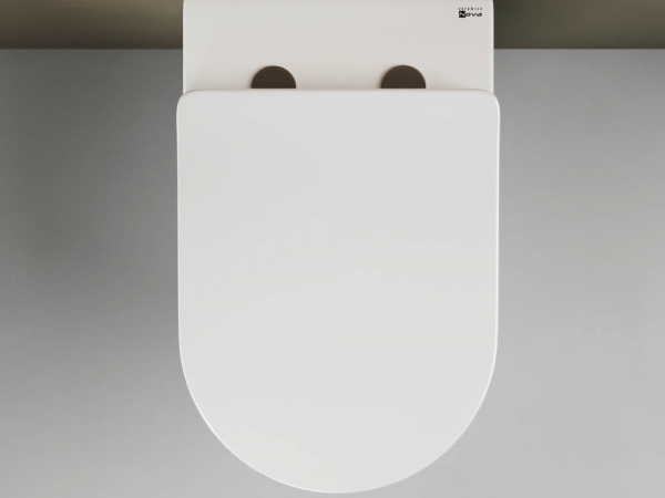 Фото унитаз-компакт, безободковый ceramicanova mia cn1810