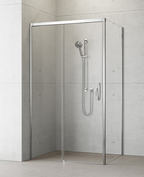 Фото душевая дверь radaway idea kdj 100 см 387040-01-01l/r