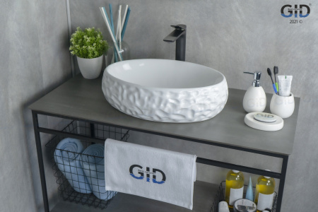 Фото раковина накладная gid 9030wf 48 см