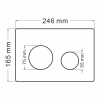 Фото унитаз с инсталяцией abber bequem ac1100-ac0105-ac0121