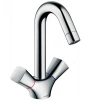 Фото смеситель для раковины hansgrohe logis 71222000_vstv