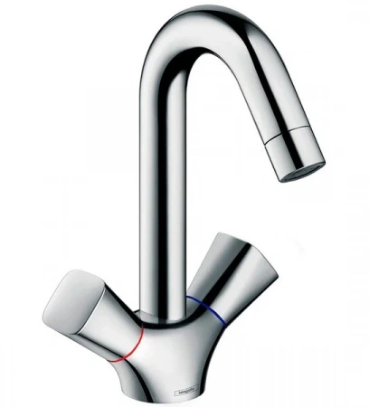 Фото смеситель для раковины hansgrohe logis 71222000_vstv