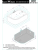 Фото акриловая ванна royal bath norway comfort rb331100cm-r 180x120 см