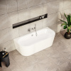 Фото акриловая ванна vitra geo 180x80 см 65420006000