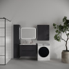 Фото тумба под раковину style line марелла 80 см сс-00002557 графит