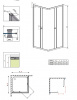 Фото душевое ограждение radaway classic c 80x80 см 30060-04-02