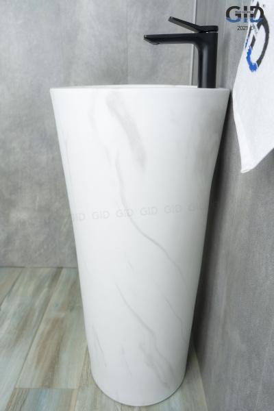 Фото раковина напольная gid nb131ws 40 см