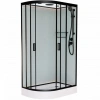 Фото душевая кабина frank f412 l/r black 110x80 см 214214