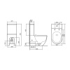 Фото унитаз-компакт abber bequem ac1110t