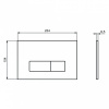 Фото клавиша смыва ideal standard oleas m1 smartflush r0117aa