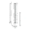 Фото электрический полотенцесушитель indigo style 3 pro 150/13 lspre150-13brrt