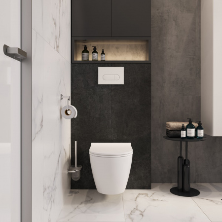 Фото унитаз с инсталляцией vitra mia round 9873b003-7205