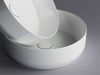 Фото раковина накладная ceramicanova element 39 см, цвет: белый cn6022