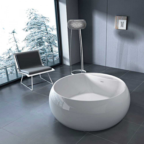 Фото акриловая ванна belbagno bb30 155x155 см