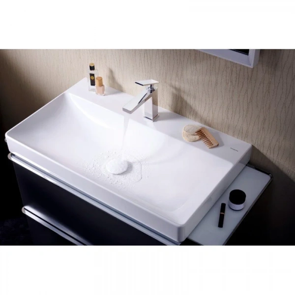 Фото смеситель для раковины hansgrohe tecturis e 73011000
