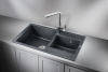 Кухонная мойка Granula 82 см 8201, ШВАРЦ