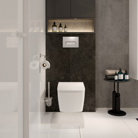 Фото унитаз с инсталляцией vitra metropole 9820b003-7201